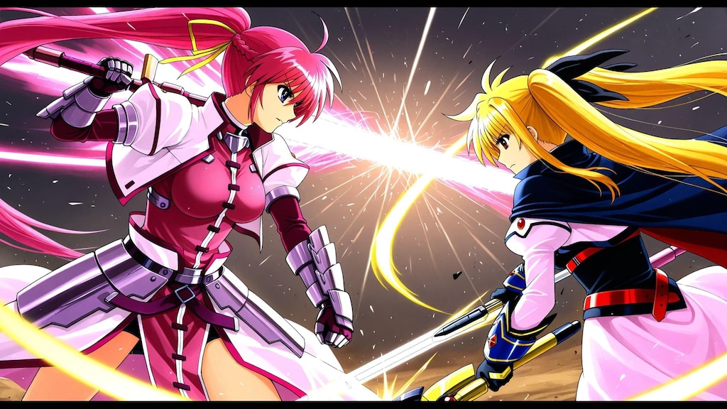 魔法少女リリカルなのはAs　バトルシーン