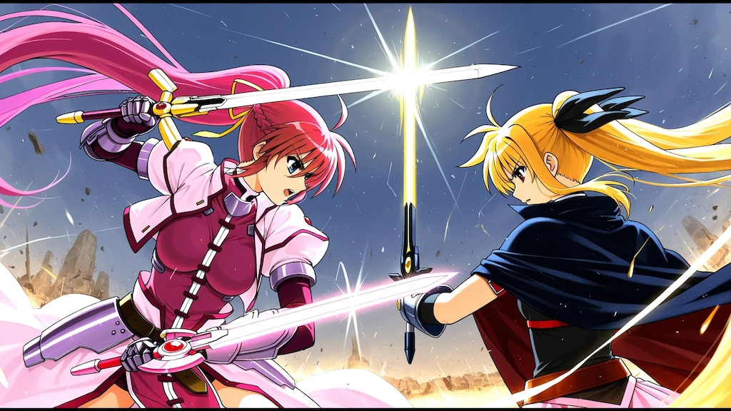 魔法少女リリカルなのはAs　バトルシーン