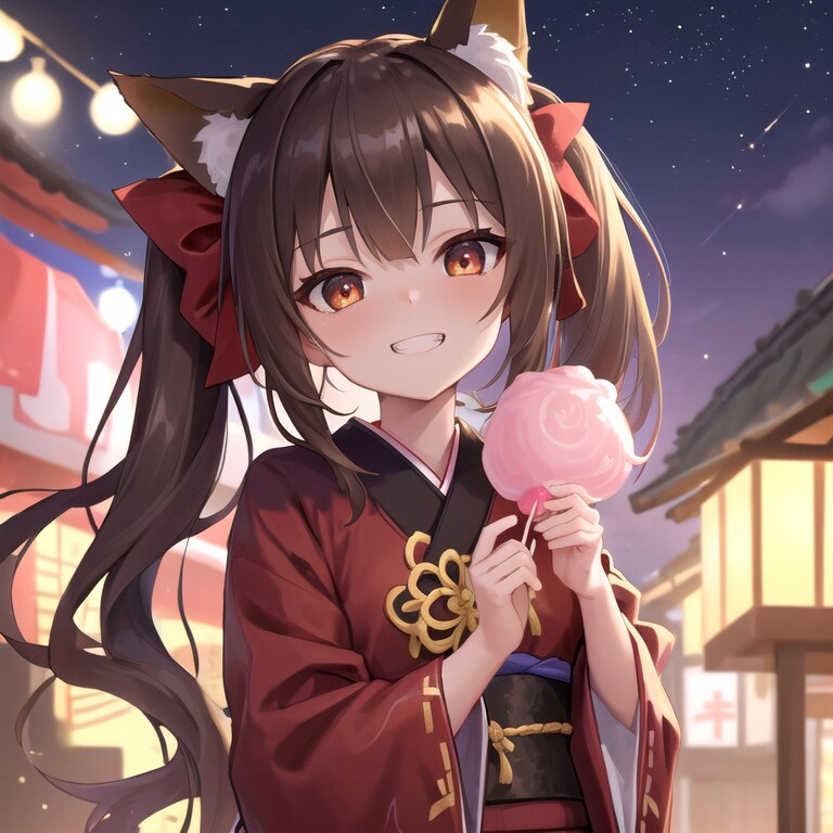 お祭り狐娘・三女