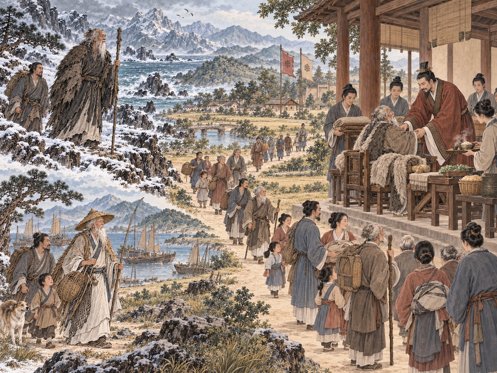 吾聞西伯善養老者
