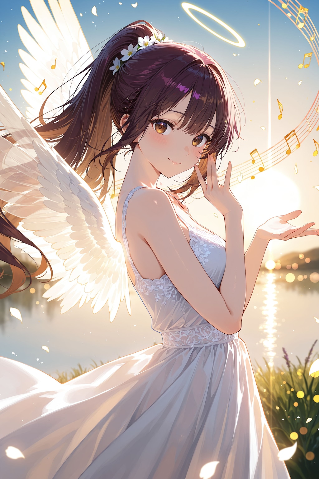 天使さん頑張ります