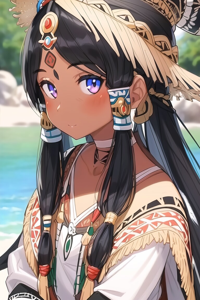 インディオの漁師