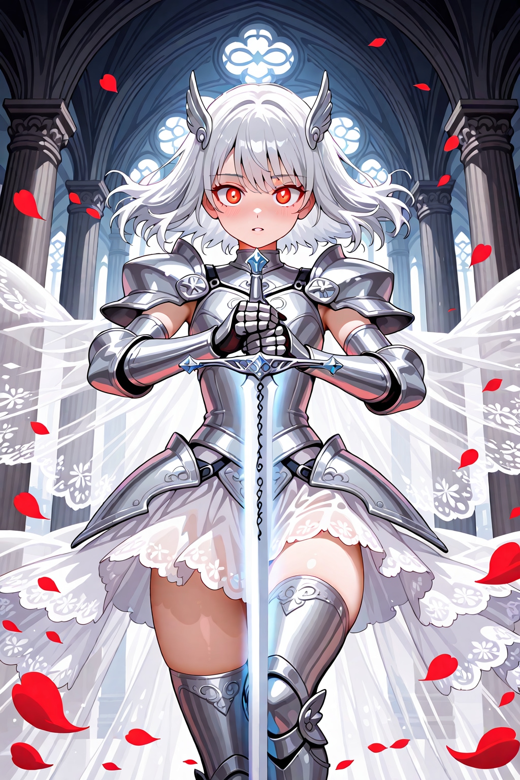 騎士風魔法少女