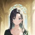 黒髪女子 3枚目