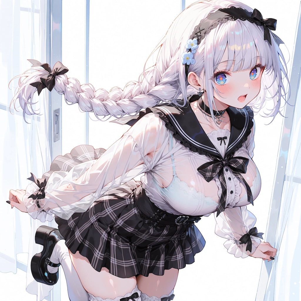 似合うかな？ ～お試しセーラー服アレンジ～