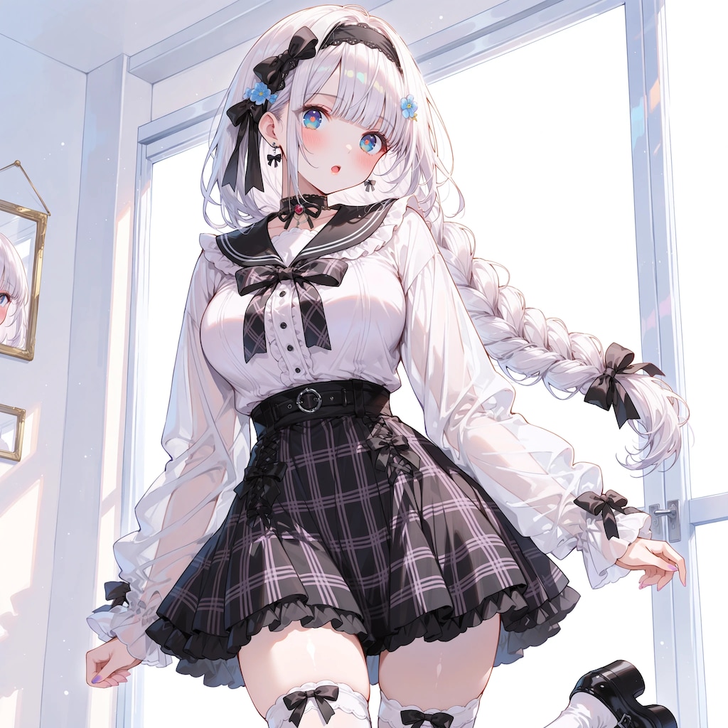 似合うかな？ ～お試しセーラー服アレンジ～