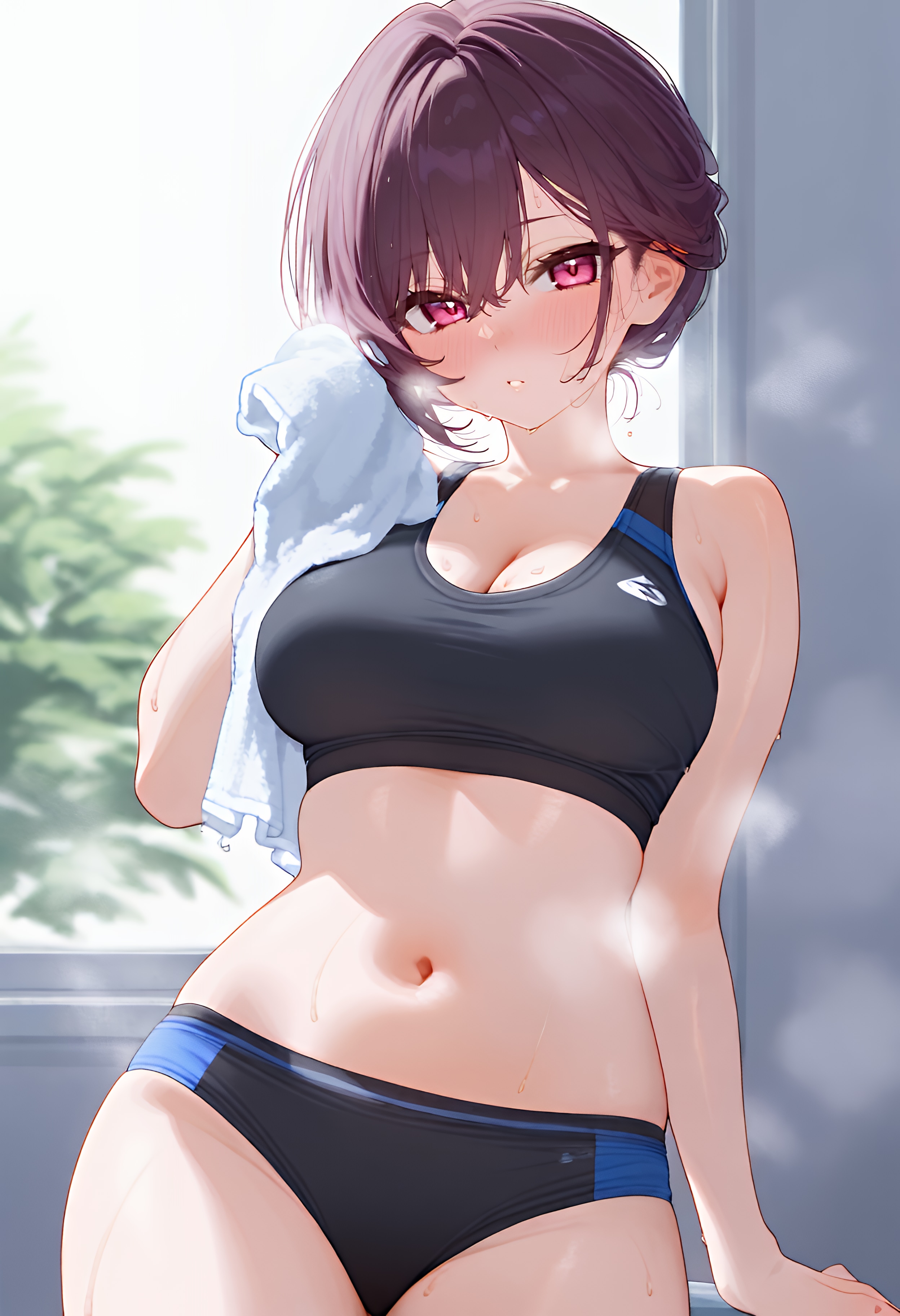 運動の後