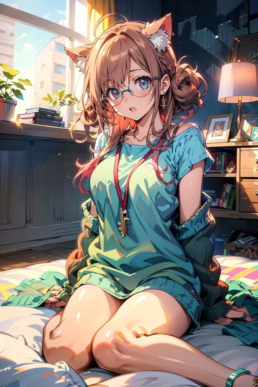 足伸ばしていい？ | の人気AIイラスト・グラビア