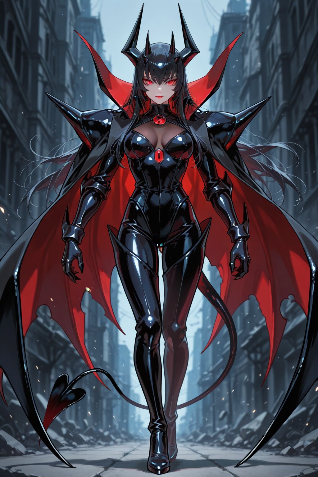メタリックボディな悪魔の女皇
