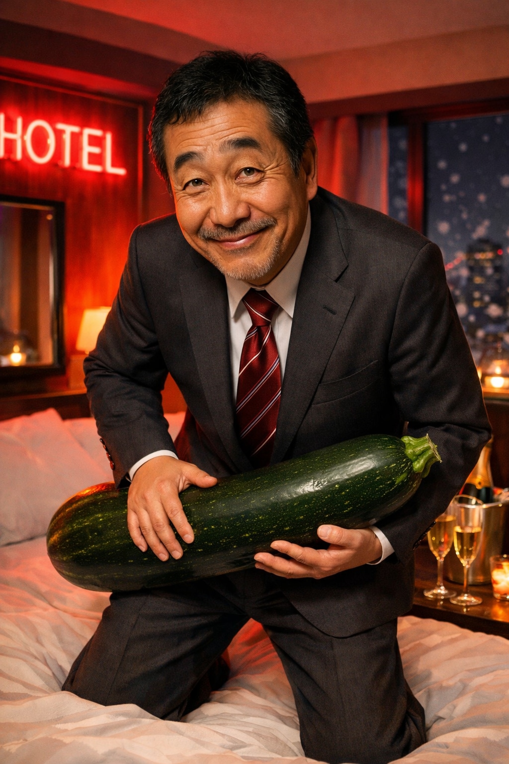 🥒西園寺ズッキー誕生秘話🏩 | の人気AIイラスト・グラビア