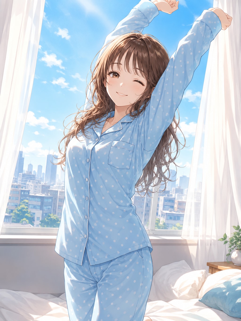 さわやかな朝