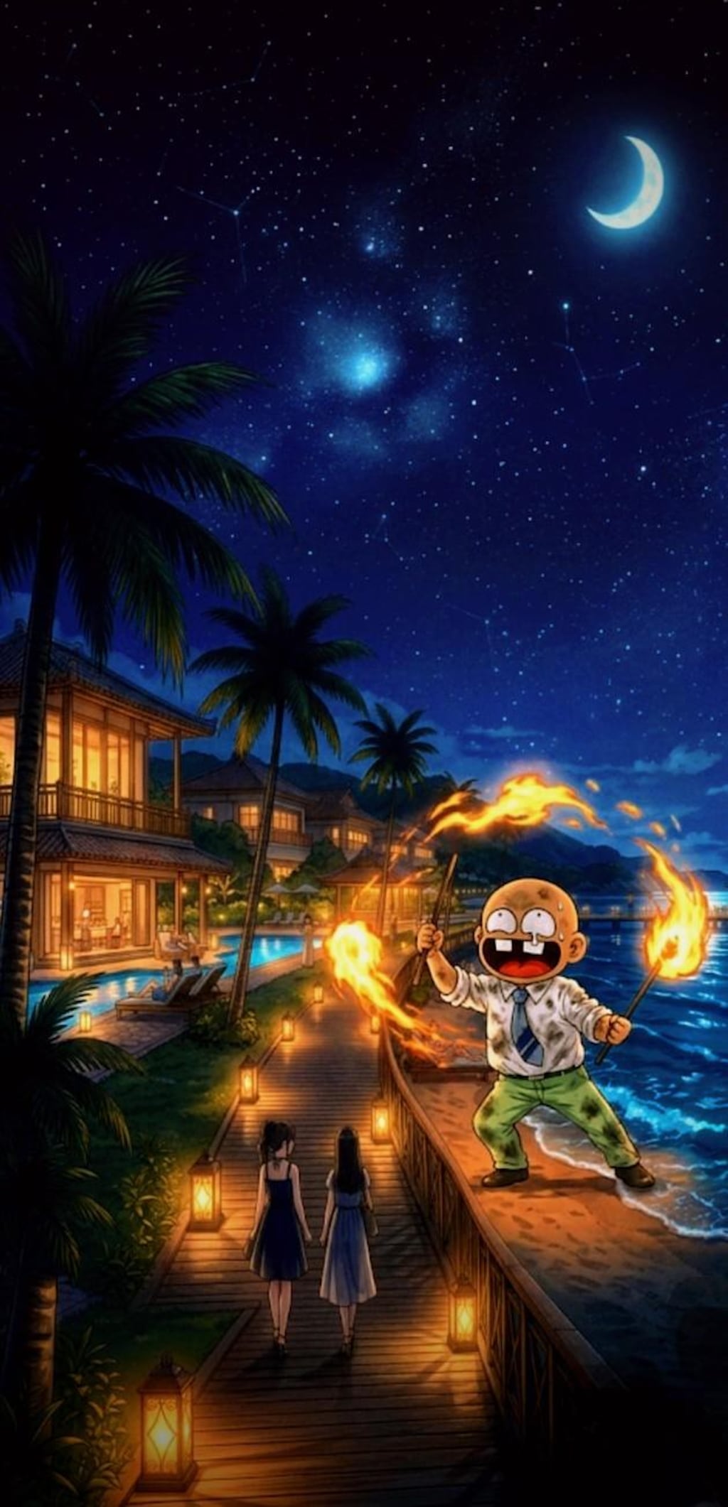 クロスオーバーなリゾートビーチ🍹