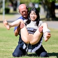 芝生で排泄 4枚目