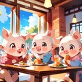 3匹の子豚ちゃん 2枚目