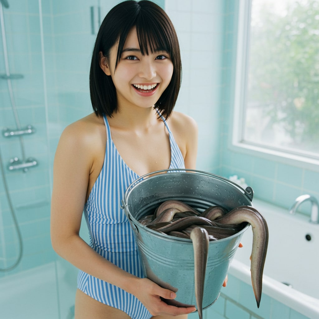 鰻大好き娘