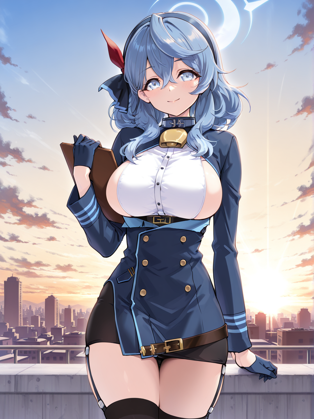 ブルーアーカイブ　天雨アコ | の人気AIイラスト・グラビア