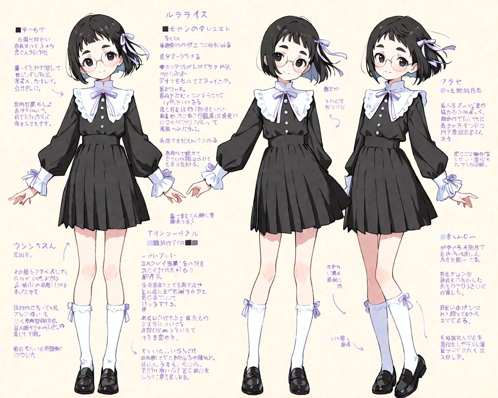 めがねちゃん設定