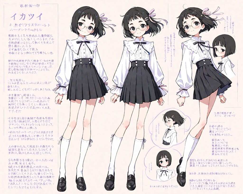 めがねちゃん設定