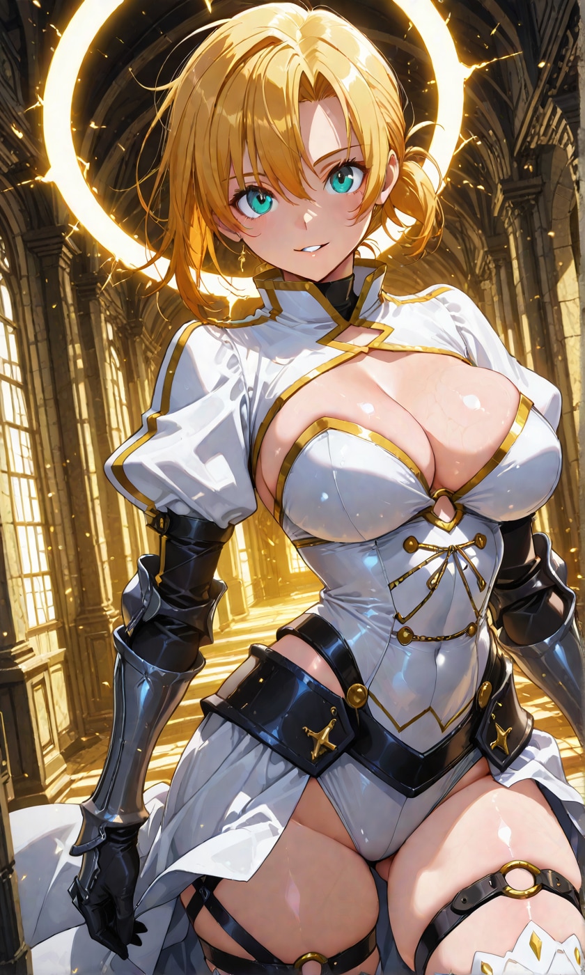 ブーディカ（FGO）コスプレの金髪ギャル