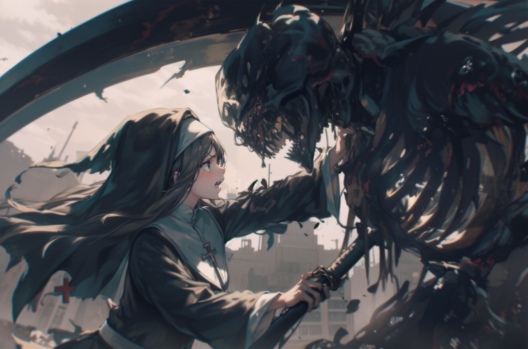 悪魔祓い。リメイク | の人気AIイラスト・グラビア