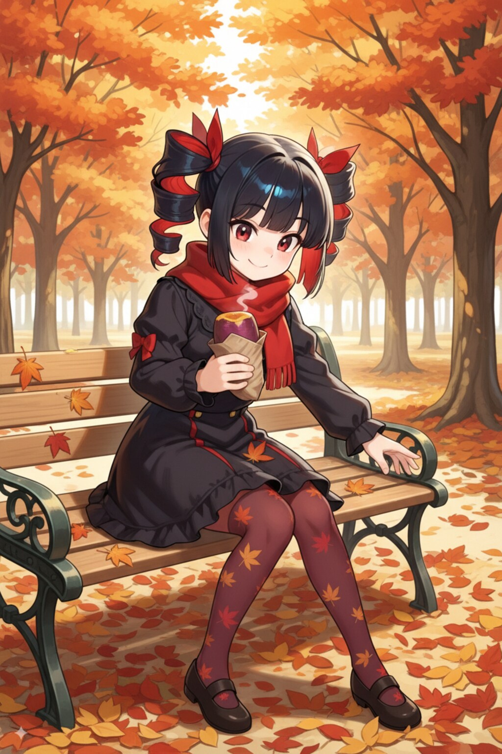 [がぞうどうぞ]ベンチが空きっぽい