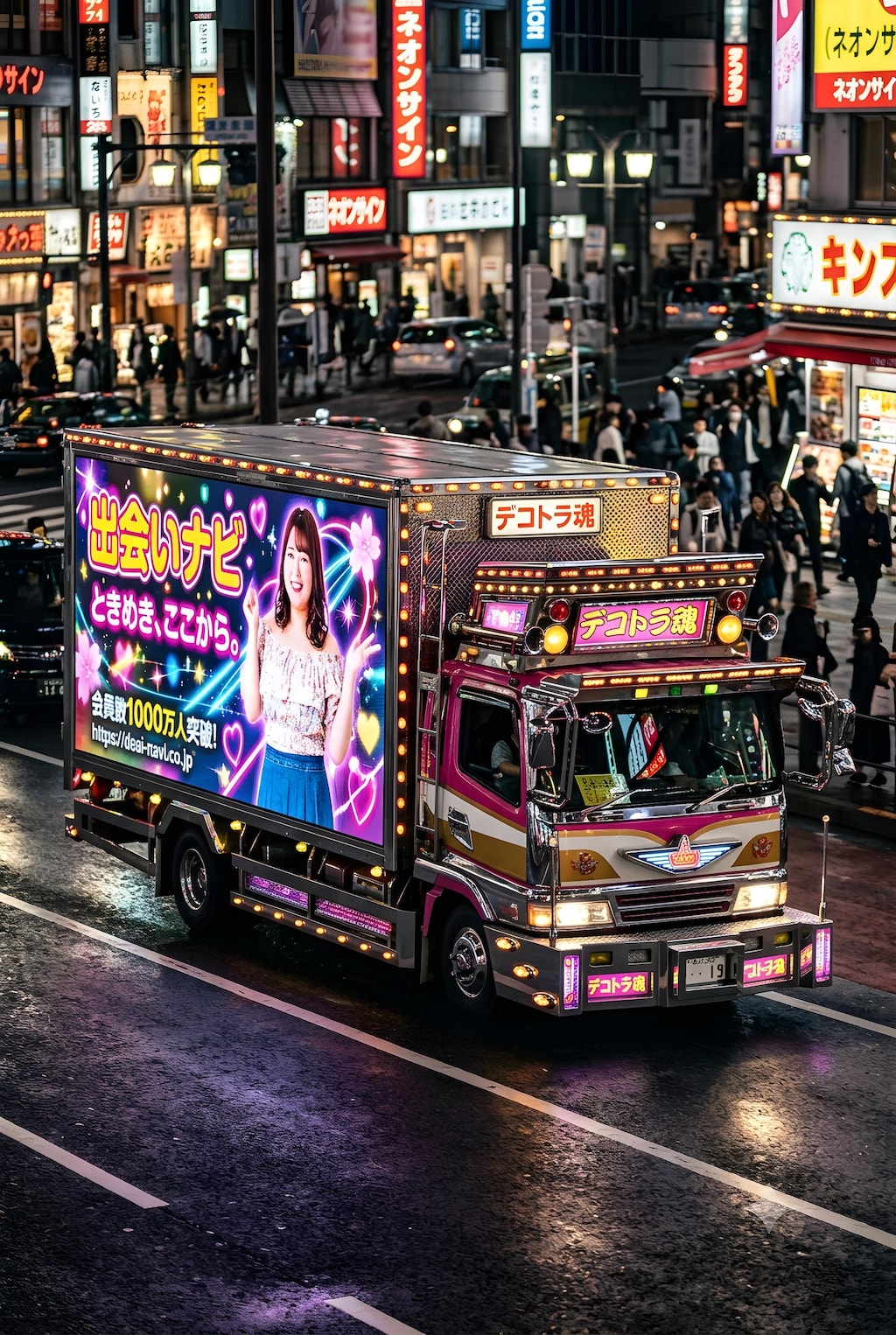 出会い系のアドトラック