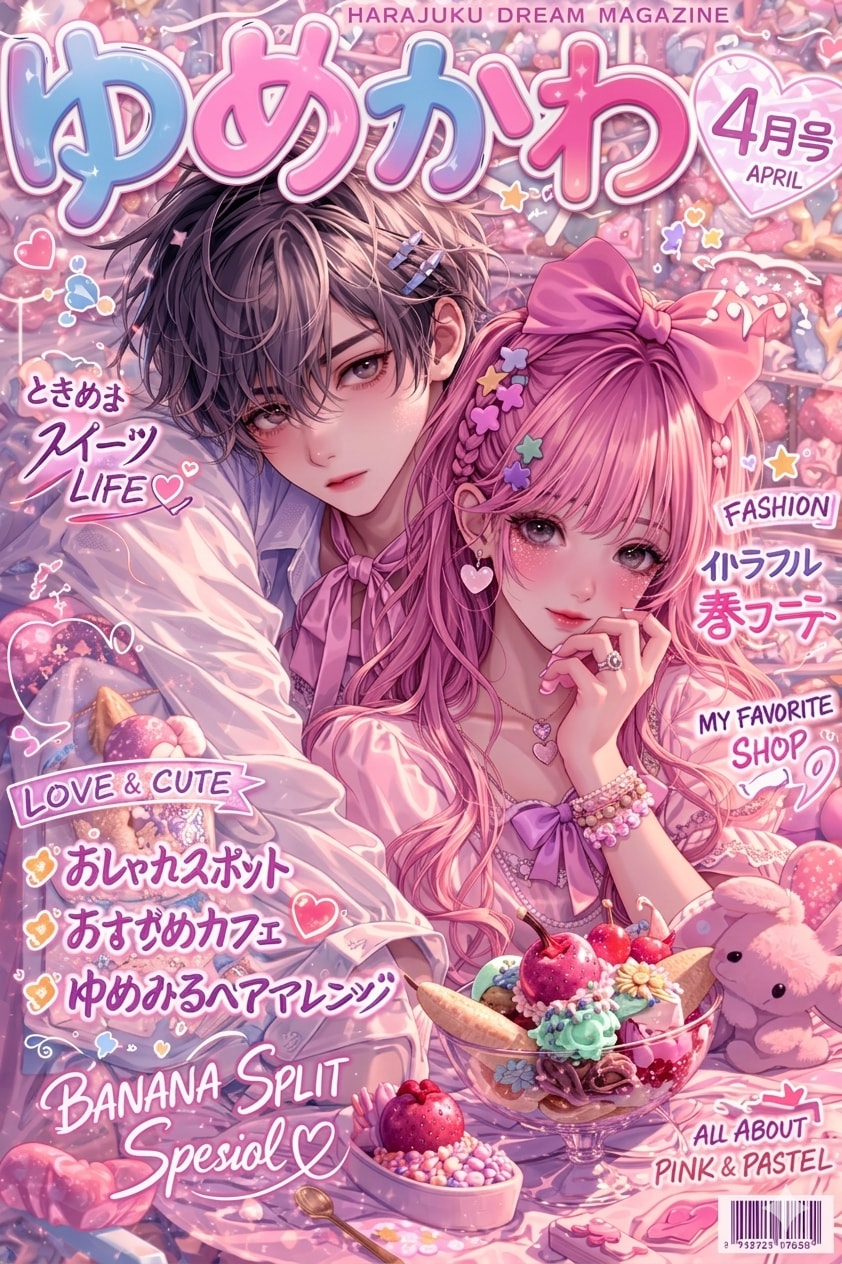 ゆめかわ4月号 | の人気AIイラスト・グラビア