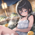黒髪お嬢様・柚子湯 4枚目