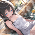 黒髪お嬢様・柚子湯 2枚目