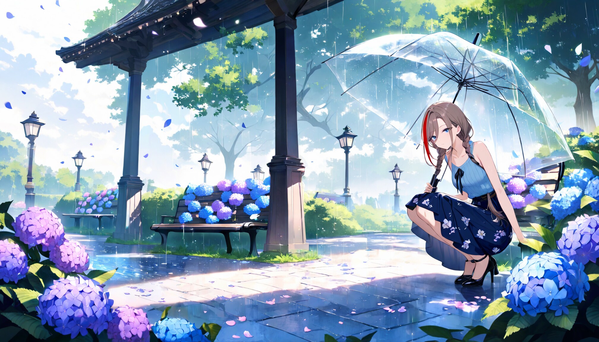 紫陽花 - 来栖夏芽 / にじさんじ