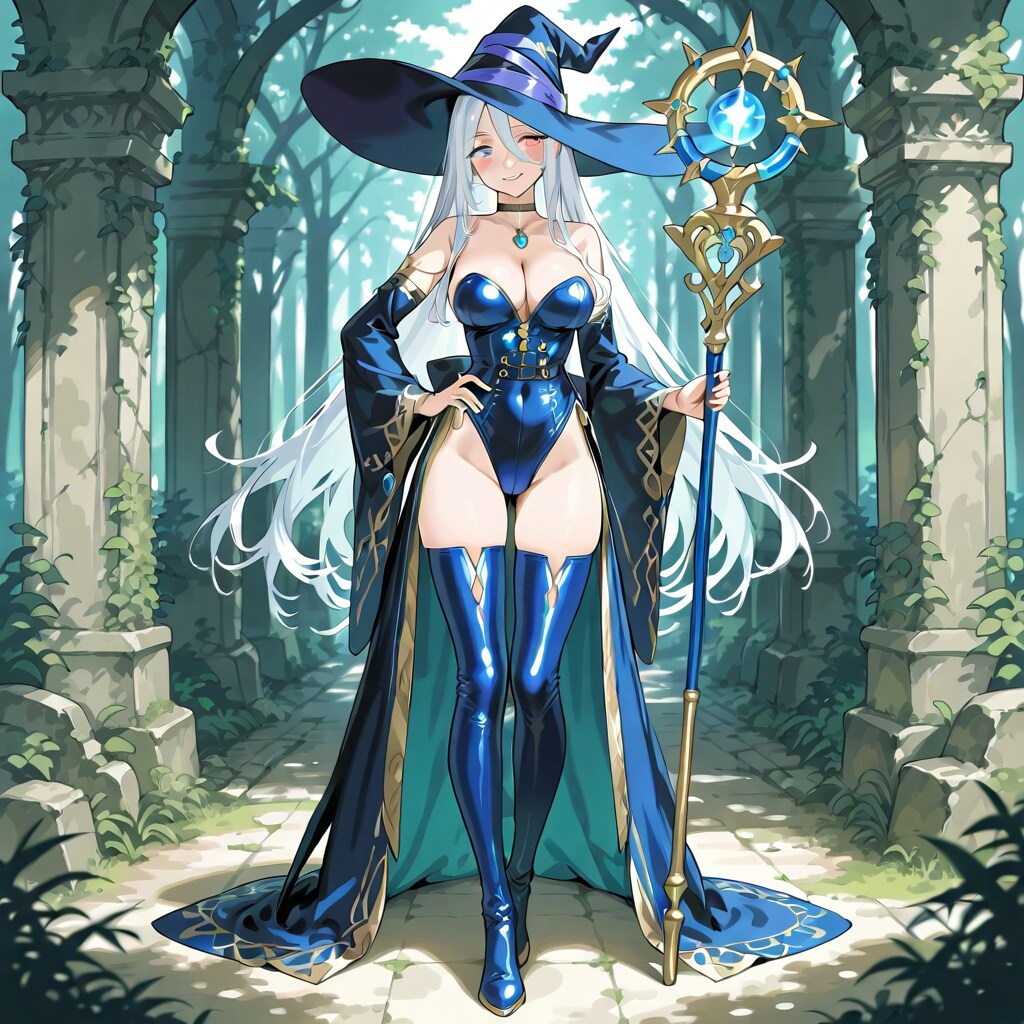 魔法使いのコスプレ
