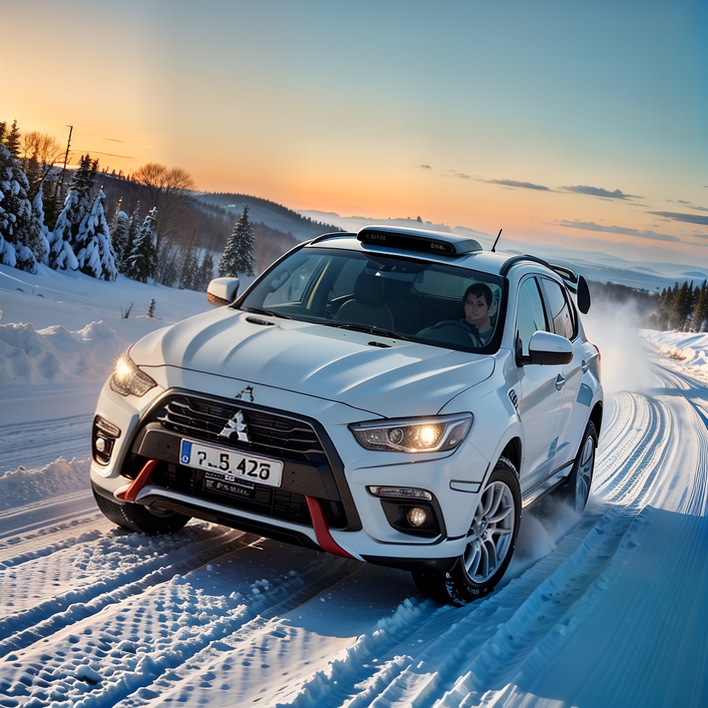 ランエボ作成したつもりがRVRみたいになってしまった | の人気AIイラスト・グラビア