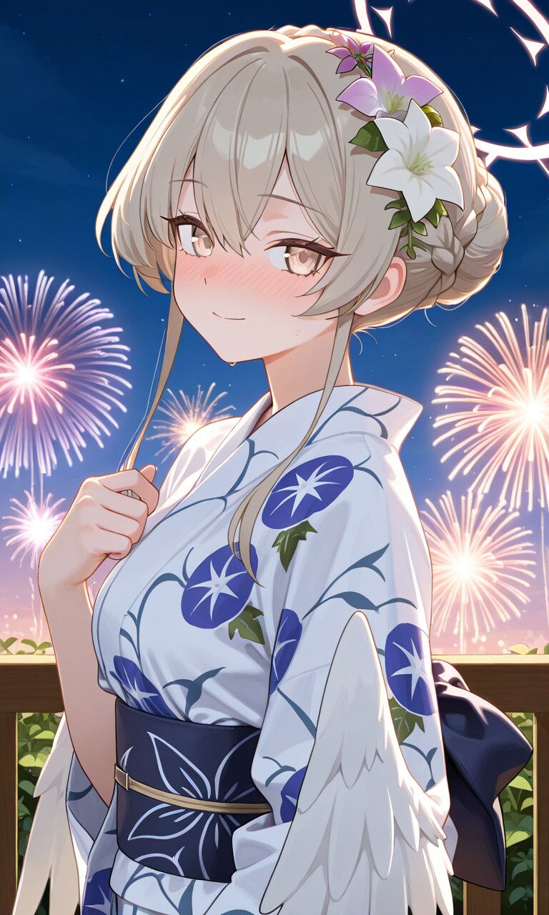 ナギちゃんと浴衣デート