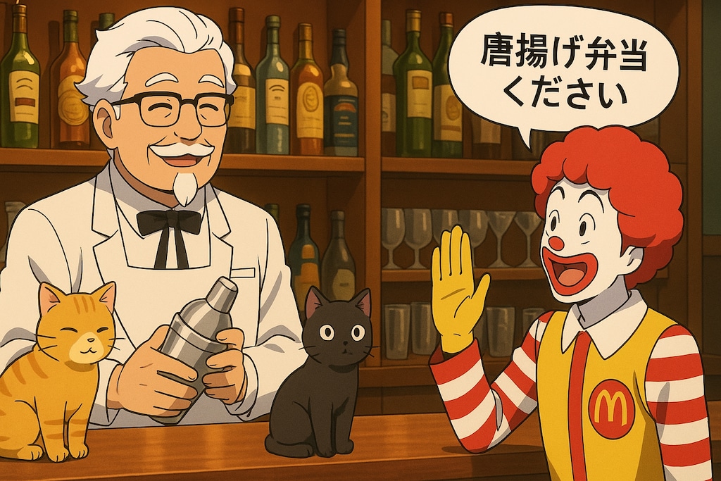 唐揚げ弁当ください