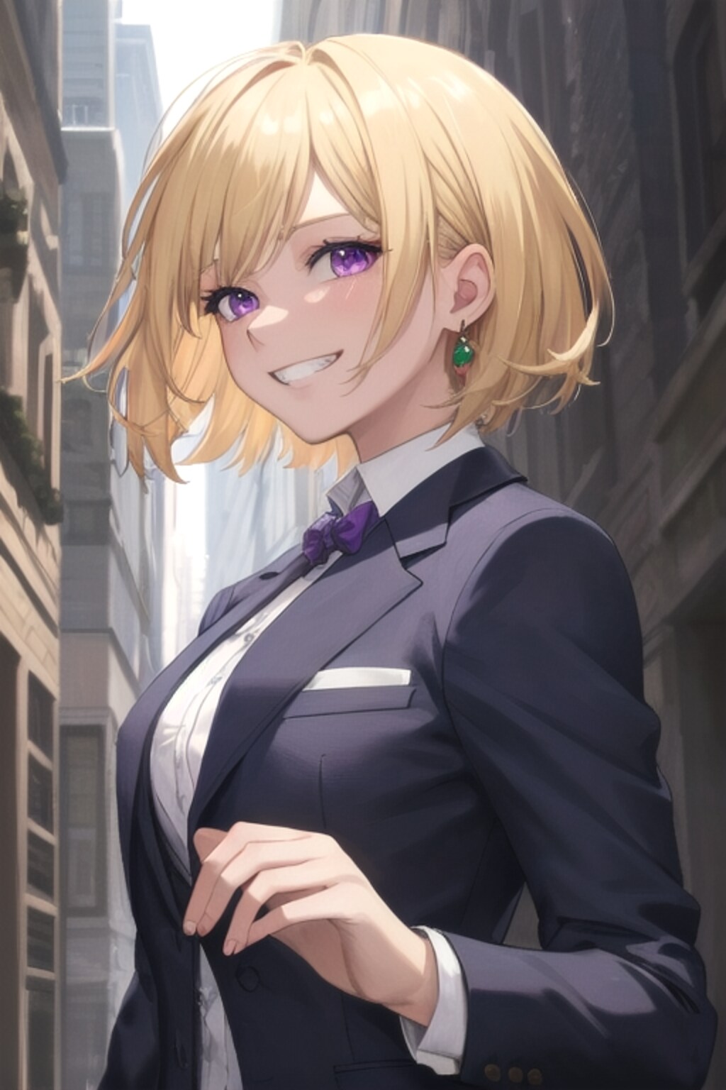 【タキシード女子】良き笑顔
