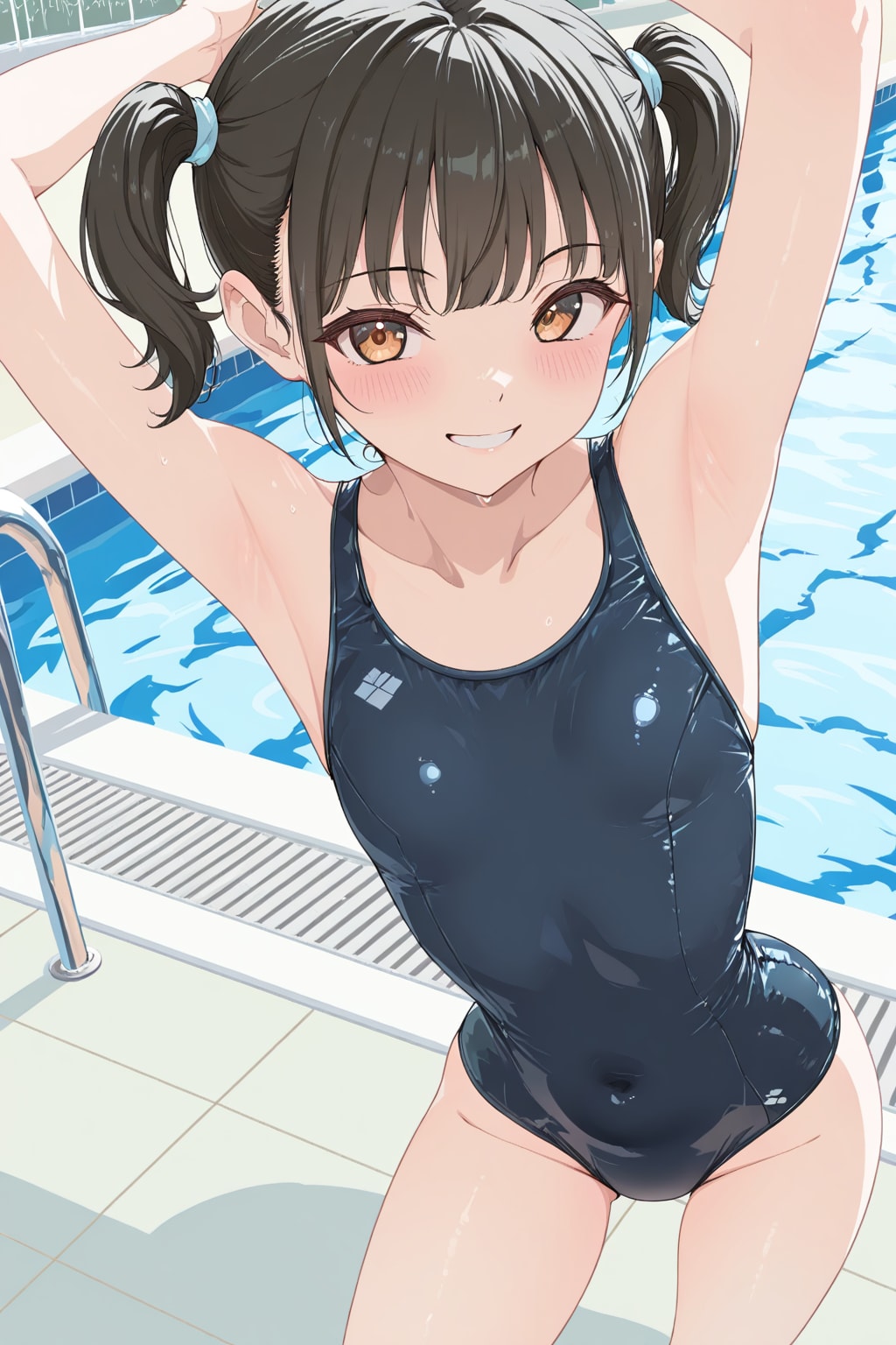 プールサイド