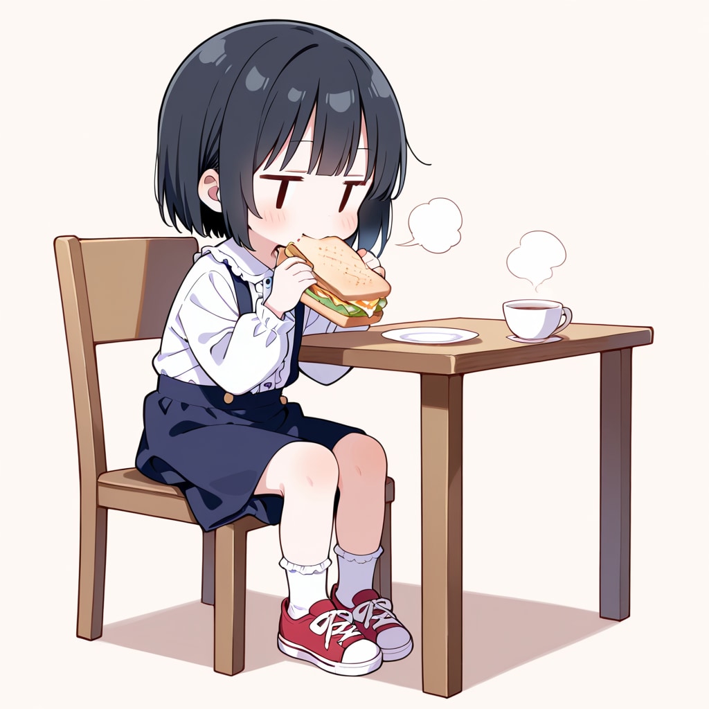 今日のお昼はホットサンド！