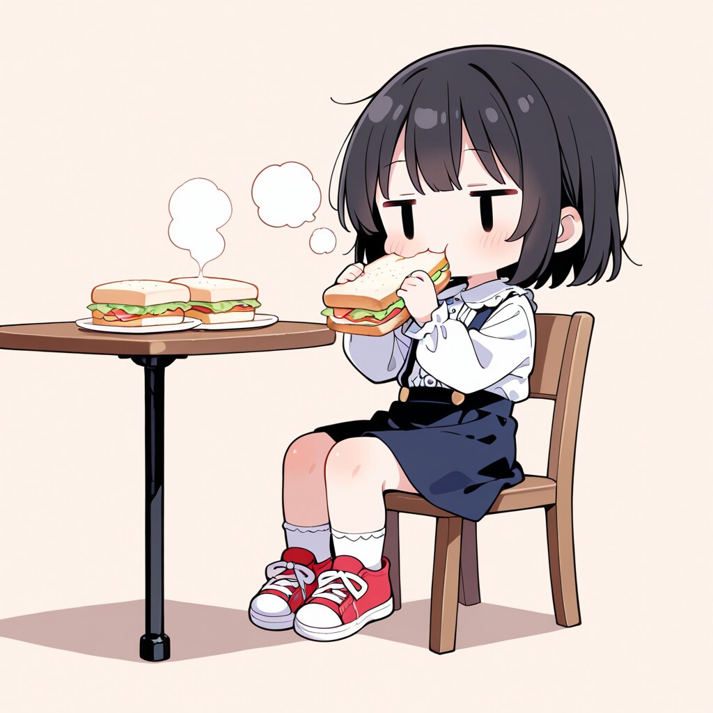 今日のお昼はホットサンド！