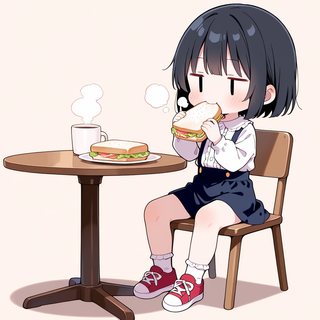 今日のお昼はホットサンド！