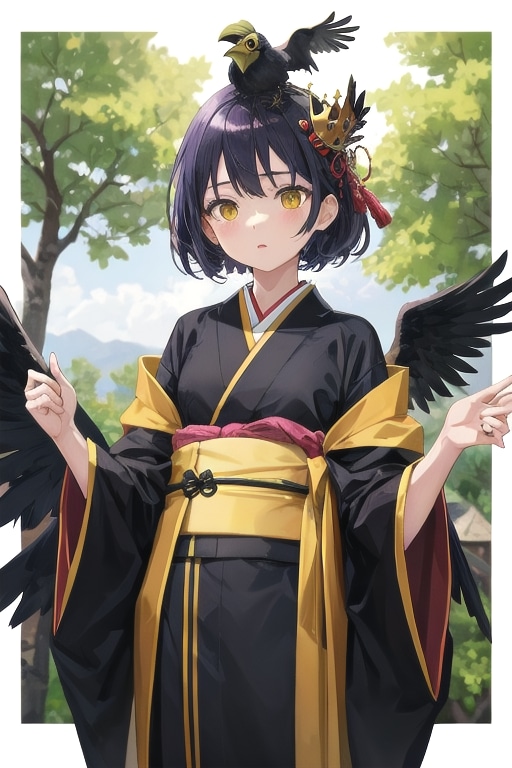 カラス | の人気AIイラスト・グラビア