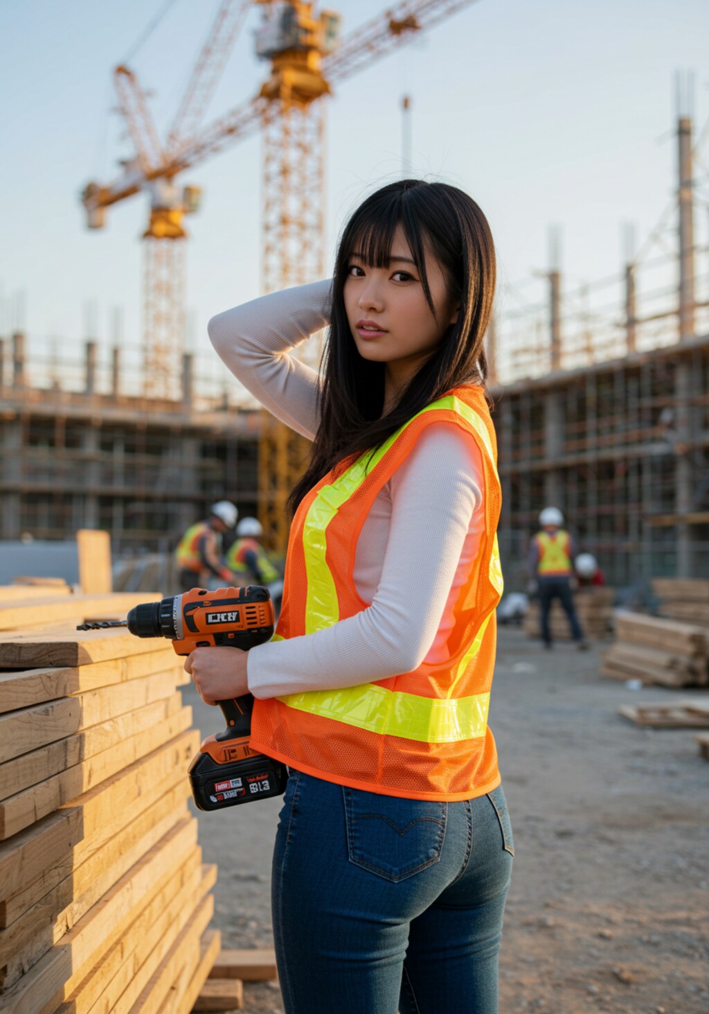 婀娜っぽい女性①