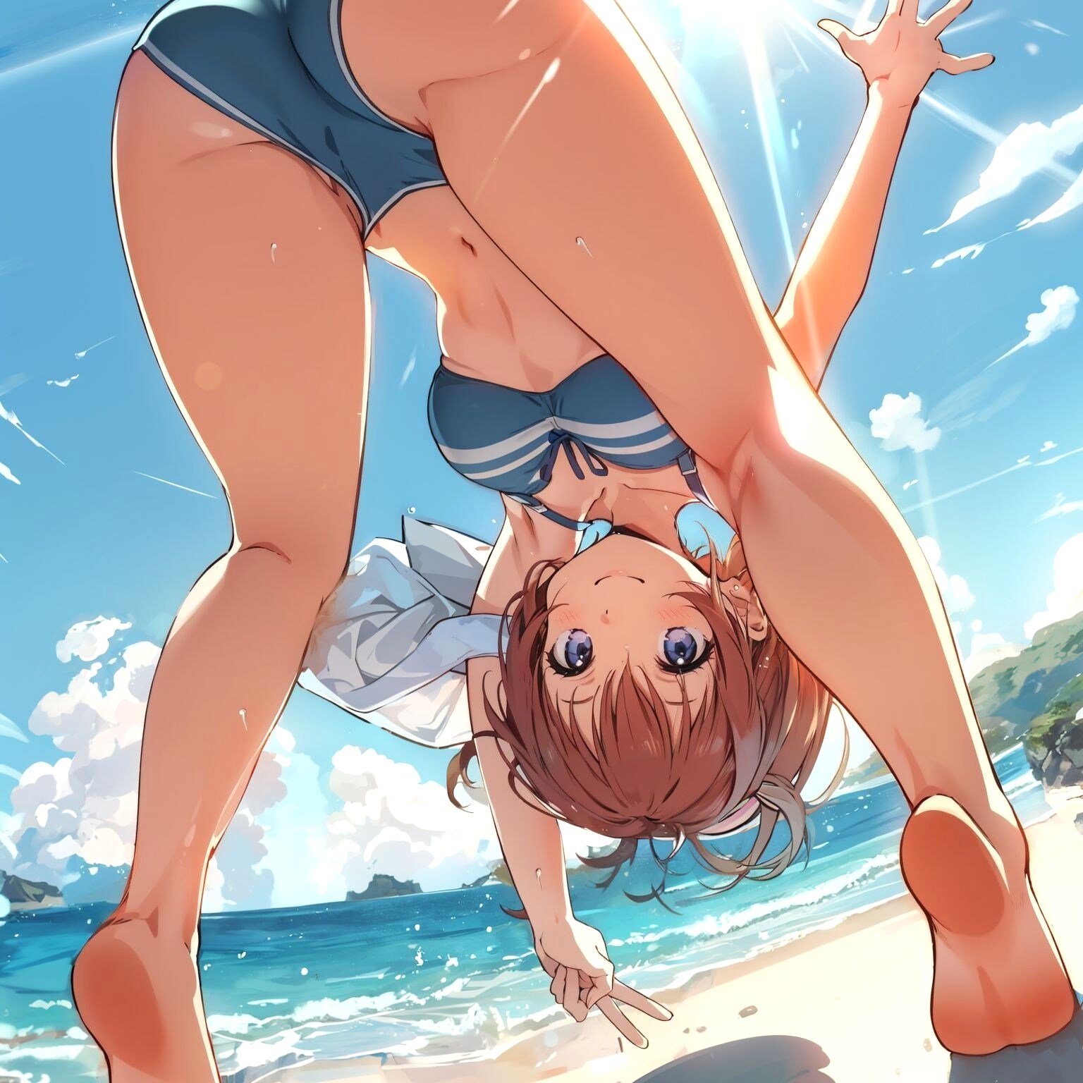 夏視線