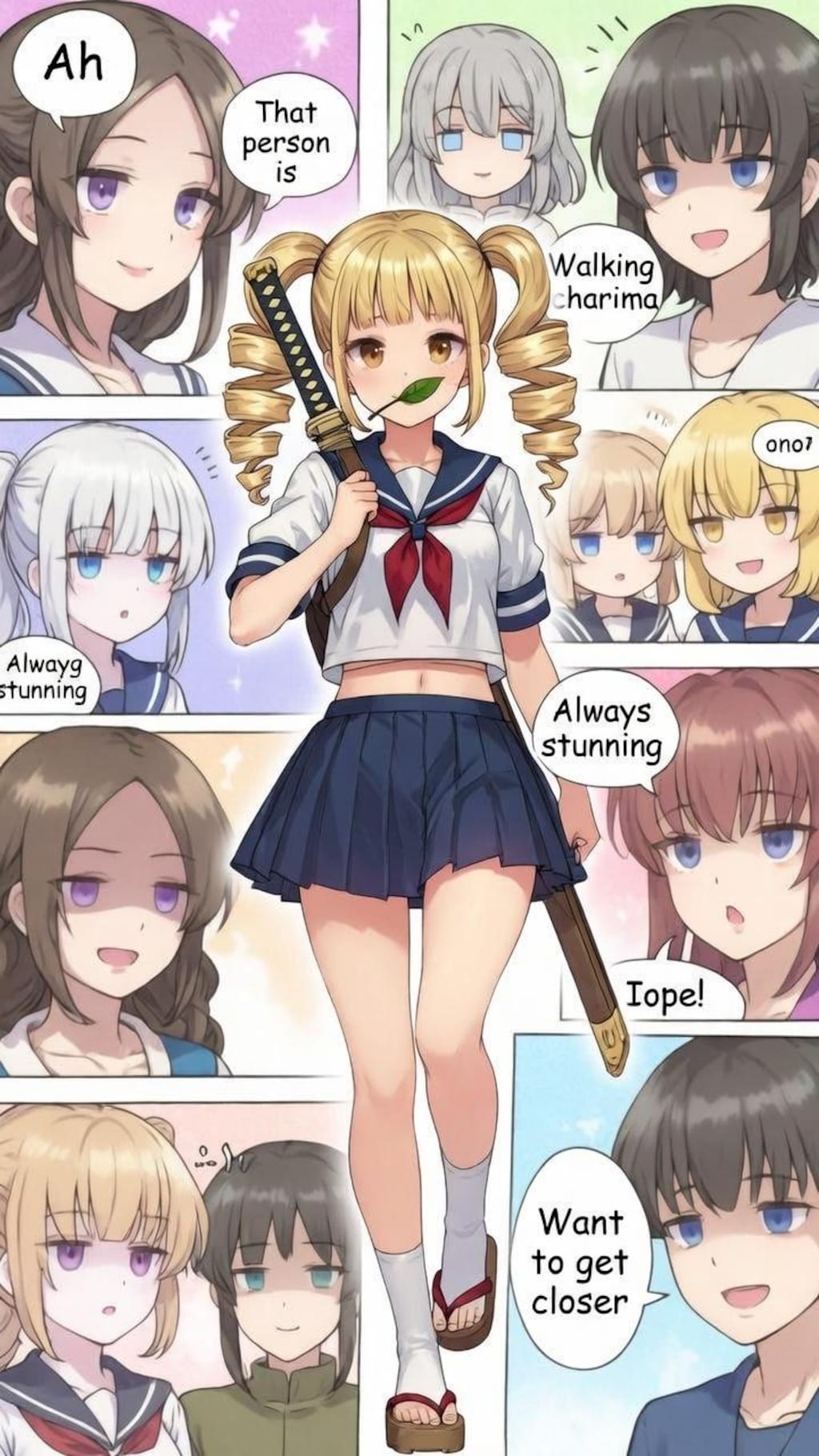 歩くカリスマ（嘘漫画）