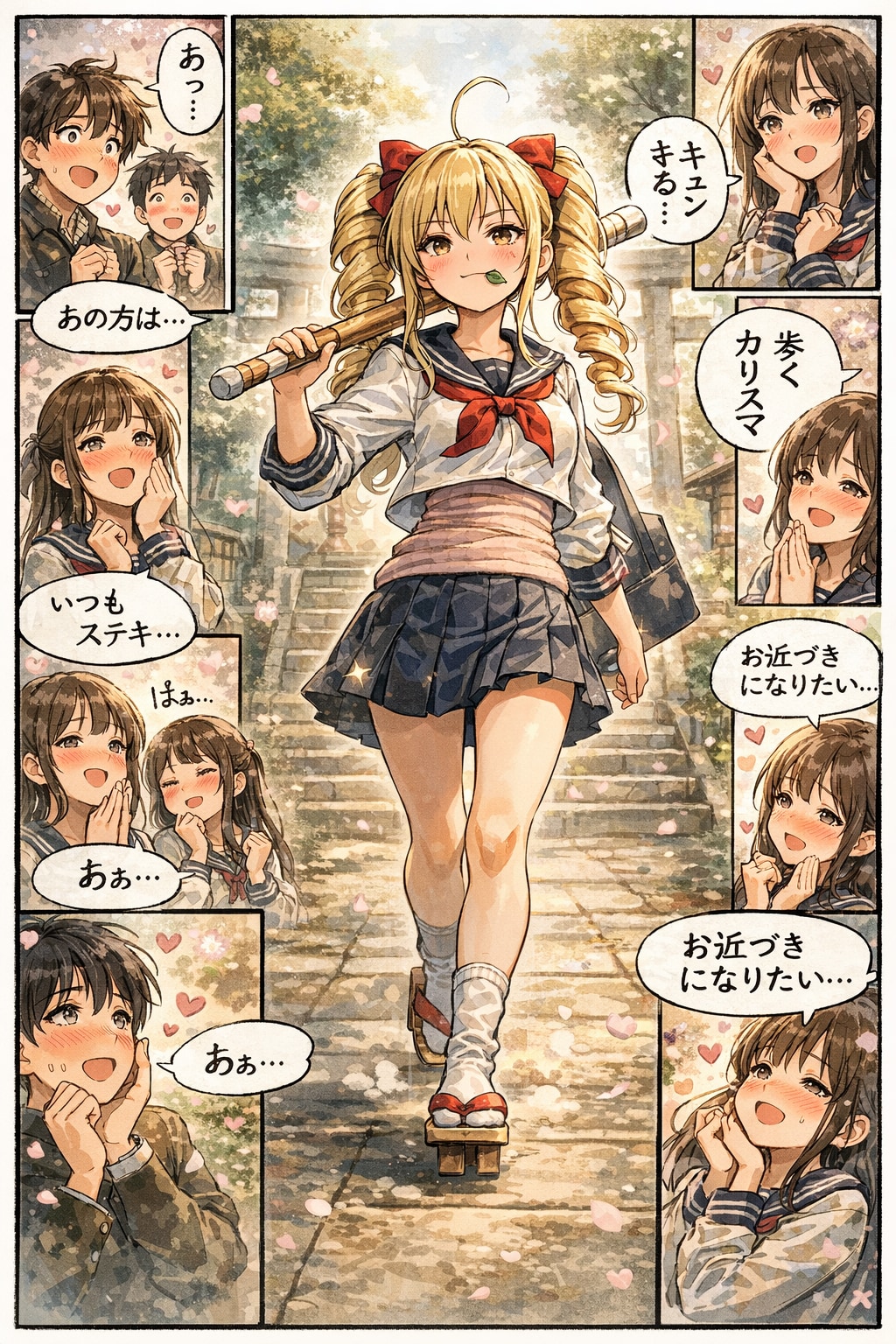 歩くカリスマ（嘘漫画）