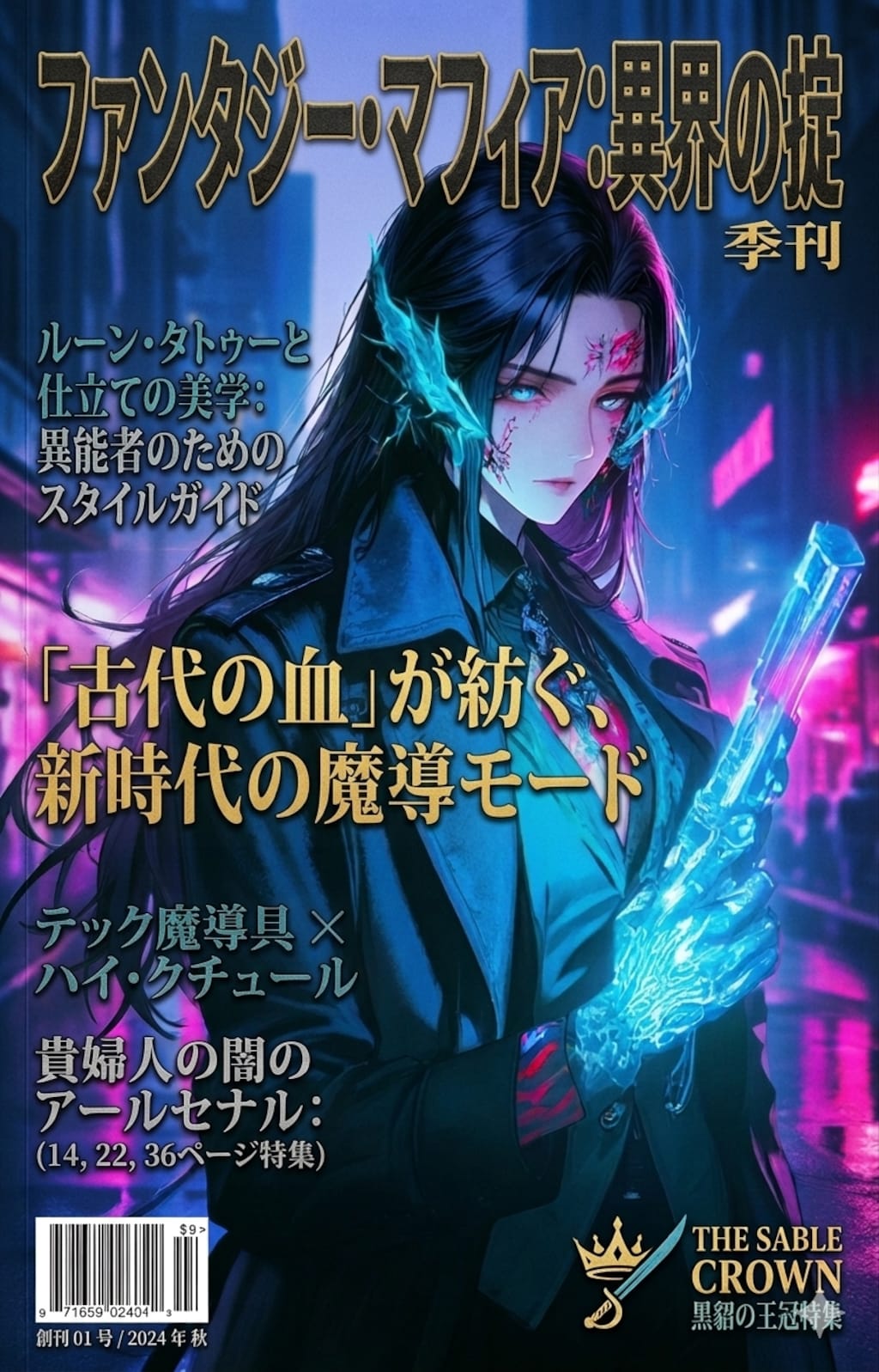 ファンタジーマフィアのファッション雑誌