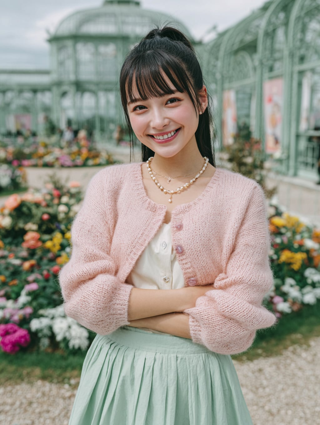 執事ちゃんの春色コーデ