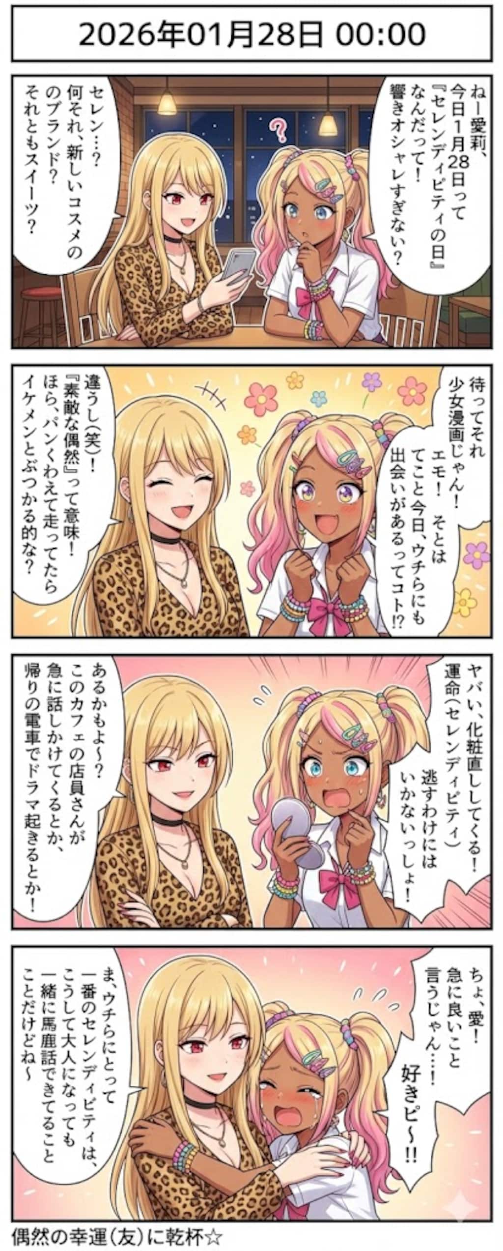 毎日漫画0時　今日は何の日