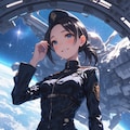 宇宙船のCAさん 9枚目