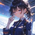 宇宙船のCAさん 3枚目