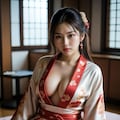 着物姿のセクシーな女性 2枚目